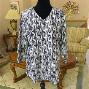 Chico’s V-neck Top   Size 2=L